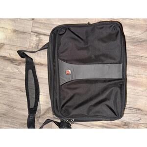 Wenger Professional‎ Laptop Bag Black Adjustable Shoulder Strap Swiss Gear